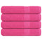 Saunahanddoeken 4 st 80x200 cm 360 g/m 100% katoen roze