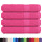 Saunahanddoeken 4 st 80x200 cm 360 g/m 100% katoen roze
