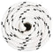 Werktouw 20 mm 25 m polyester wit