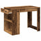 Bureau met lade en plank 102x62x77,5 cm bewerkt hout oud hout