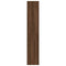 Boekenkasten 2st stapelbaar 30x30x80cm bewerkt hout bruin eiken