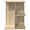 Nachtkastjes 2 st 46,5x29x61 cm bewerkt hout sonoma eikenkleur