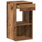 Nachtkastje met lade 35x34x66,5 cm oud houtkleurig