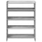 Schoenenrek 80x25x61,5 cm bewerkt hout grijs sonoma eikenkleur