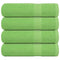 Handdoeken 4 st 50x100 cm 360 g/m 100% katoen appelgroen