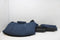 Bo-Camp - Industrial collection - Relaxstoel - Molfat - Blauw