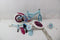 Disney Frozen 2 Kinderfiets - Meisjes - 10 inch - Blauw/Paars - Doortrapper