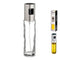 Spuitfles voor olie of azijn Kozina Metaal Kristal 150 ml Ø 4,5 x 21 cm