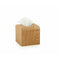 Doos voor doekjes Alexandra House Living Wilgenhout 12 x 12 x 12 cm