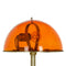 Bureaulamp Oranje Gouden Kristal Ijzer 40 W 220-240 V 31 x 31 x 65 cm