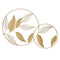 Wanddecoratie Gouden Ijzer Lakens 102,5 x 2 x 66 cm