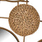 Wanddecoratie Gouden Natuurlijk Ijzer Spiegel Natuurlijke Vezel 75 x 5 x 74 cm