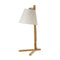 Bureaulamp Wit Natuurlijk Bamboe 40 W 220-240 V 27 x 21 x 50 cm
