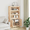 Hoge kast 80x35x154 cm massief grenenhout