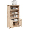 Hoge kast 80x35x154 cm massief grenenhout