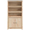 Hoge kast 80x35x154 cm massief grenenhout