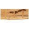 Tafelblad met natuurlijke rand 90x20x3,8 cm massief mangohout