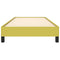 Bedframe zonder matras 100x200 cm stof groen