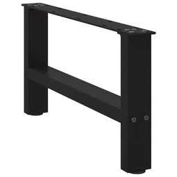 Salontafelpoten 2 st 3070 cm staal zwart