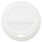 Papieren koffiebekerdeksels 90mm 12oz en 16oz 1000st kunststof