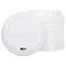 Papieren koffiebekerdeksels 90mm 12oz en 16oz 1000st kunststof