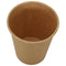 Papieren koffiekopjes 1000 st 8oz 200 ml bruin
