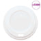 Papieren koffiebekerdeksels 60 mm 4oz 1000 st kunststof wit