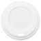 Papieren koffiebekerdeksels 60 mm 4oz 1000 st kunststof wit