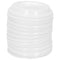 Papieren koffiebekerdeksels 60 mm 4oz 1000 st kunststof wit