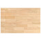 Keuken werkblad rechthoekig 100x63,5x4 cm massief eikenhout