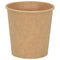Papieren koffiekopjes 1000 st 4oz 100 ml bruin