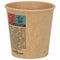 Papieren koffiekopjes 1000 st 4oz 100 ml bruin