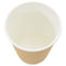 Papieren koffiekopjes 500 st 12oz 300 ml bruin