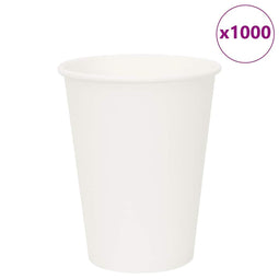 Papieren koffiekopjes 1000 st 12oz 300 ml wit