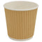 Papieren koffiekopjes 1000 st 4oz 100 ml bruin