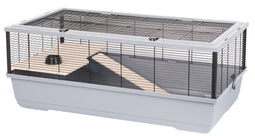INTER-ZOO Bernie Wood grey - kooi voor knaagdieren - 100 x 54 x 39cm