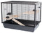 INTER-ZOO Hugo Wood black - kooi voor knaagdieren - 78 x 48 x 58cm