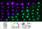 Nampook - Gordijn verlichting 120led rgb kerstversiering