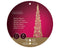 Lumineo - MicroLED cone d15.5h58 cm goud/wwt kerst