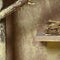 KSD - Kerststal naturel l28b12.5h20 cm naturel