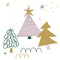 Duni - Servet l33b33 cm three trees 20st
