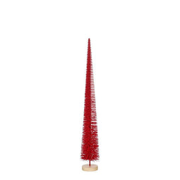 House of Seasons - Decoratie boom rood h52xd8cm