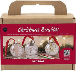 Hortus - Mini hobbyset kerstballen, tekening, 1 doos