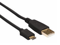 Velleman - Usb 2.0 a-plug naar micro-usb plug / koper / basis / 0.75 m / verguld / m-m