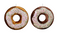 Decoris - Donut pesfluweel d3.5h19 cm a2
