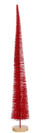 House of Seasons - Decoratie boom rood h62xd9cm