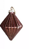 Hortus - Kerstbal diamant klein bruin