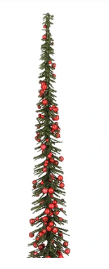 House of Seasons - Decoratie boom groen h70xd7,5cm