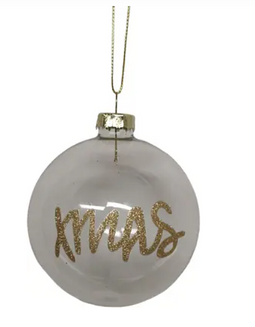 Hortus - Kerstbal xmax helder goud