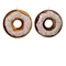 Decoris - Donut polyester fluweel d3h13 cm a2